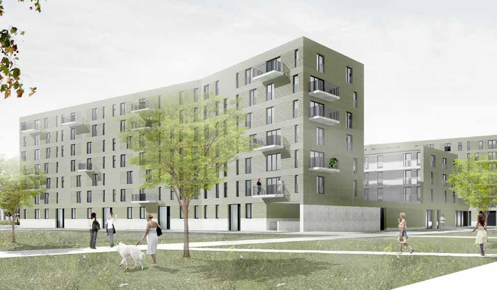 VERVANGINGSBOUW RABOT FASE 1B Vervangingsbouw - 95 sociale huurwoningen. POLO en - Antwerpen. De opdracht Rabot fase 1 werd aan Poponcini & Lootens ir. en toevertrouwd.