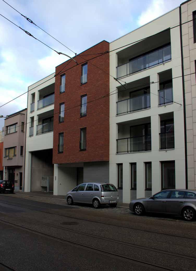 BRUSSELSEPOORTSTRAAT / NEDERSCHELDE Nieuwbouw - 17 appartementen voor sociale koop. enbureau Visual Dimension bvba - Oudenaarde - Ename. Aannemer Everaert-Cooreman nv - Overmere.