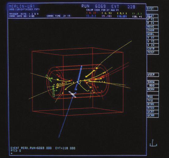 In de praktijk bleek de centrale tracker een belangrijk hulpmiddel om elektronen en positronen te identificeren.