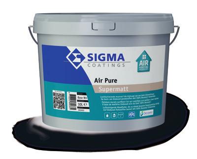 Slaapkamer / kinderkamer Gebruik Air Pure, de luchtzuiverende watergedragen supermatte muurverf voor binnen op basis van