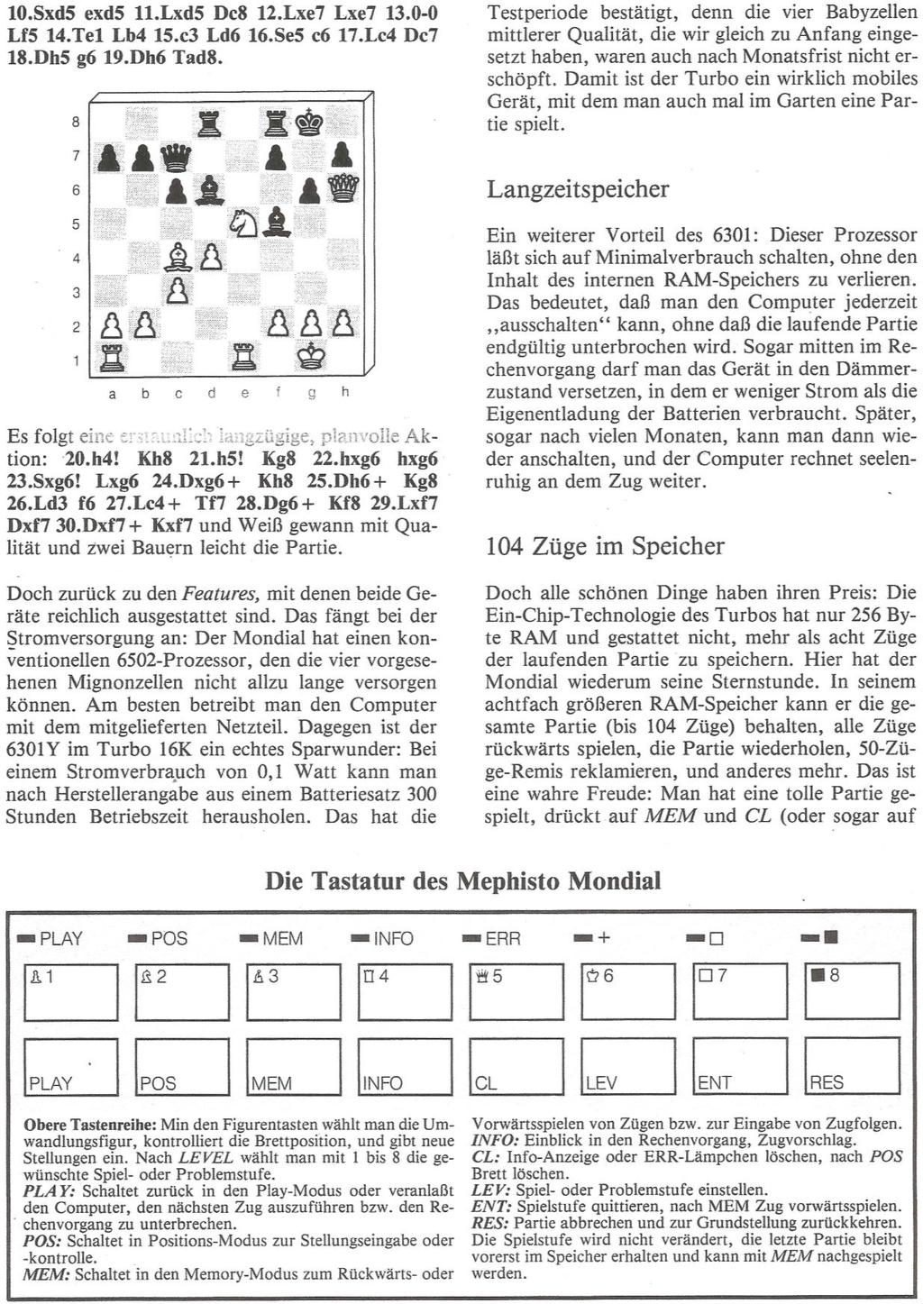 Frederic Friedel: Mephisto Mondial und SciSys Turbo 16K (Quelle: Computer-Schach &