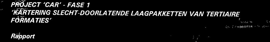 ? 6ßzs,q " "r:' Riiltó Geologische Dienst Vé'ètiging Heerlen, Pd$tbus 126 64bb AO Heerten Bibliatheek Geowetensr;haopen Pråricercnlaen 6 35ô4 CB