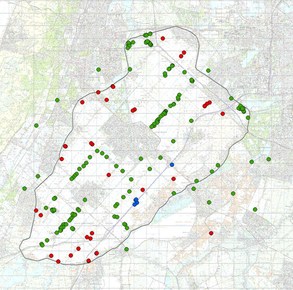 Risicoberekeningen wegtransport gemeente Haarlemmermeer 9 Kaart 2.