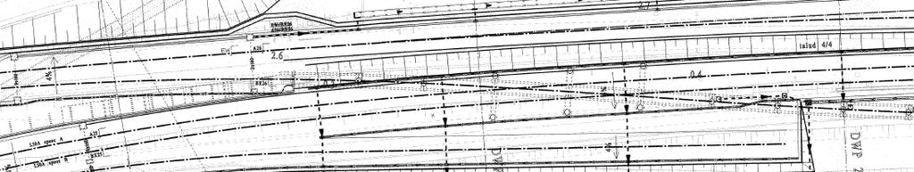 Inleiding - situatieschets Bovenaanzicht Bestaande spoor Lijn 50a 1 2 3 4 1 3 4 2 3 de en 4 de