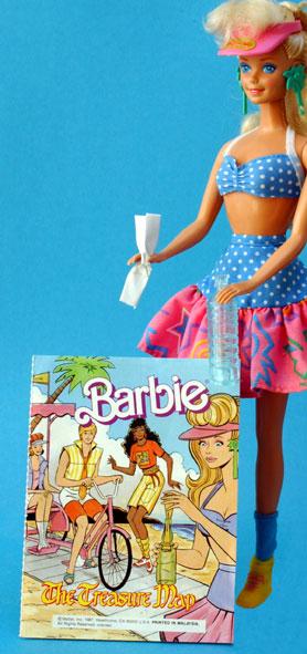 California Barbie vindt het leuk om de andere leden van de Mattel-familie op de foto te zetten.
