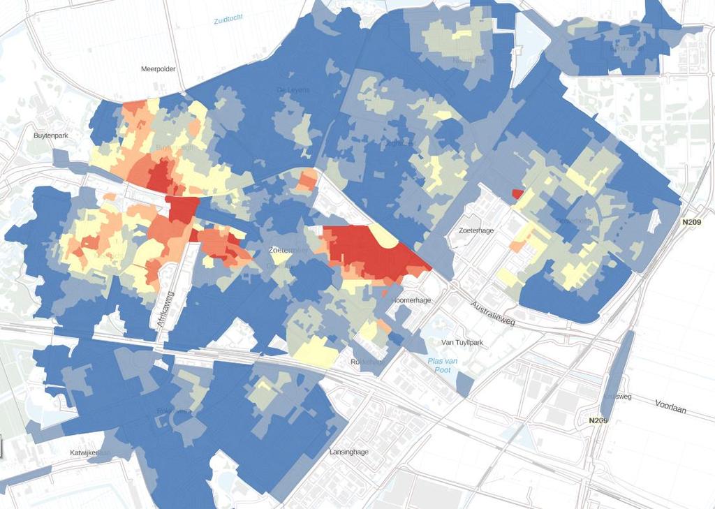 Doelgroep woont vaak bij elkaar Kwetsbare