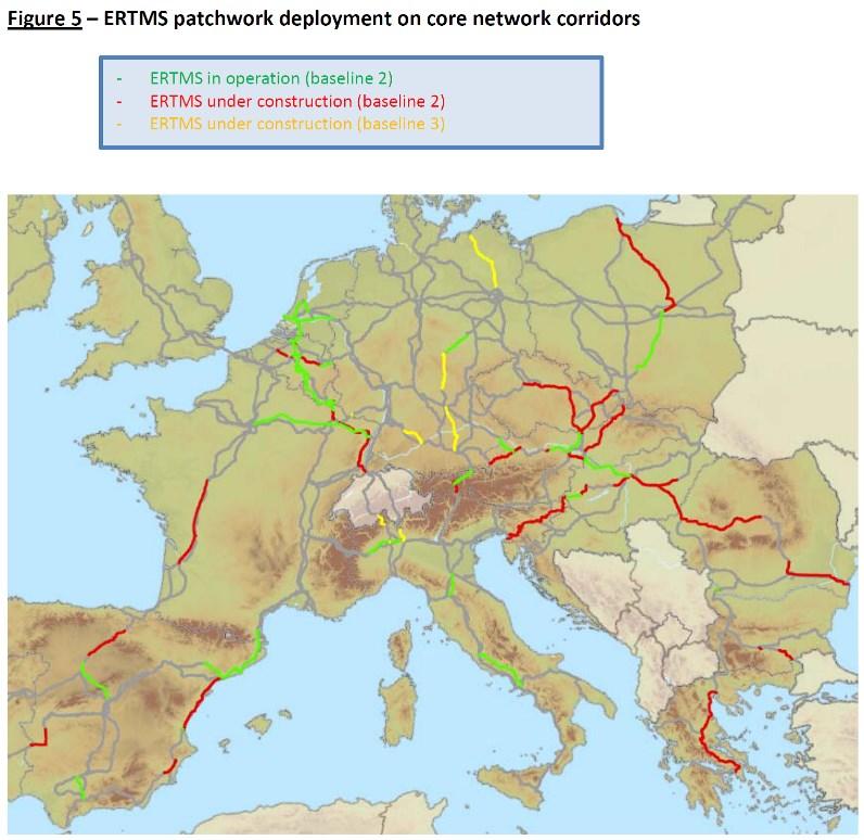 Vraag 19 Kunt u aangeven hoeveel kilometer van de 4.500 kilometer spoor voorzien van ERTMS zonder aanpassingen compatibel is met de Nederlandse voorkeursvariant van ERTMS versie 2, baseline 3?
