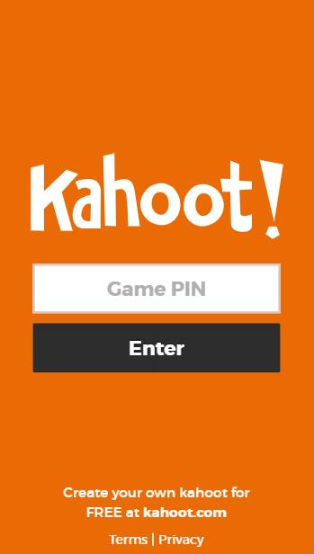 Test je kennis! 1 1. Ga naar: www.kahoot.it 2 (of gebruik de app) 2.