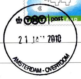 ; met dank aan Coen van Straalen voor de afdruk van 25 MEI 2011 AMSTERDAM - OSDORP Overtoom 8A Status na 2007: