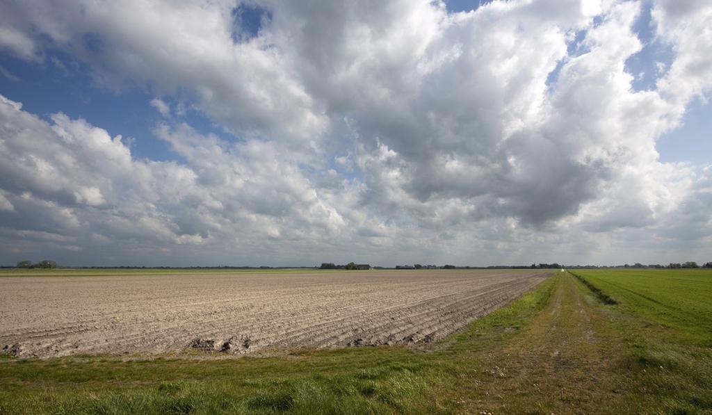 12 2. Boerenlandvogels, hun leefgebieden en bedreigingen Het grootste deel van Nederland is in gebruik voor agrarische productie.