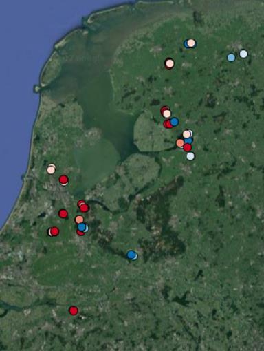 Methode vegetatieonderzoek 110 locaties met trilvenen en veenmosrietlanden bezocht in 19