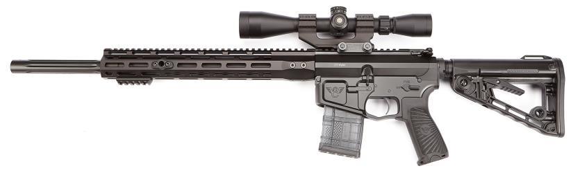 Tactical AR15 sniper.