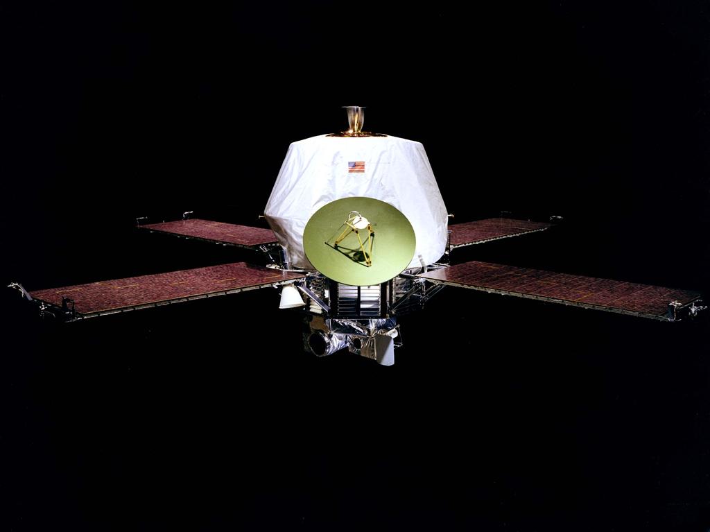 Je zou kunnen vragen of de satelliet de foto nog een keer wil sturen. Waarom is dit geen goede optie? Deze foto werd in 1965 gemaakt van het oppervlak van Mars door de Mariner 4.