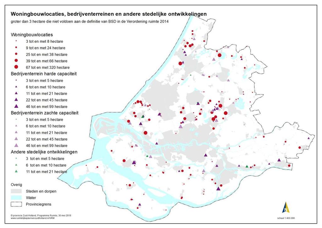 De mogelijke locaties voor Greenportwoningen in de Duin- en Bollenstreek zijn niet bij voorbaat aangewezen. Het is mogelijk dat er ook clusterlocaties worden ontwikkeld groter dan 3 ha.