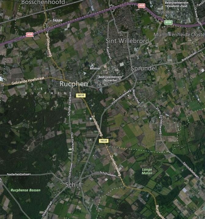 Situering Sprundel is een dorp in de gemeente Rucphen in de provincie Noord-Brabant.
