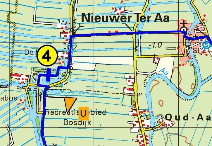 F. Voorbij RC U naar links naar de kruising voor blokkade 4.