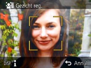Toepassing (opname) Opnemen met de gezichtsherkenningsfunctie [Gezicht herk.