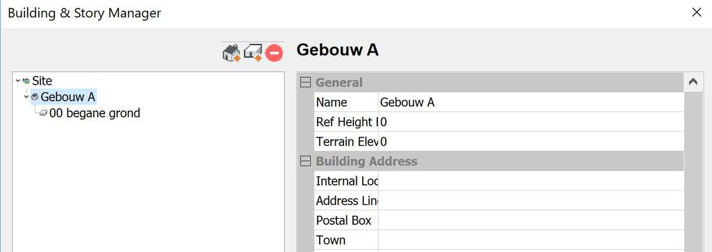 eerste verdieping In het BIM-protocol of werkplan zal op project niveau afgesproken worden hoeveel en welke verdiepingen er zijn.