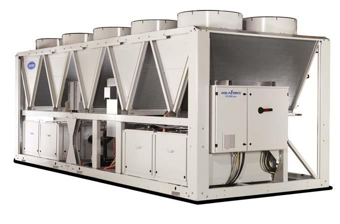 Technisch overzicht Luchtgekoelde vloeistofkoelmachines met PUREtec koudemiddel 30XA-ZE EN 30XAV-ZE NOVATION MICROCHANNEL WARMTEWISSELAARS De nieuwste generatie Microchannel Heat Exchangers (MCHE)