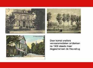 16 De ontsluiting van de Utrechtse Heuvelrug na 1850 had gevolgen: - Er werden na 1850 in rap tempo vele buitenplaatsen (landgoederen) gebouwd, die