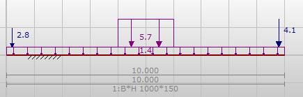 8/2.0 = 8.4 kn latei gevelmetselwerk (½*5.2*(0.5*2.0+0.2))/2.0 = 1.6 kn metselwerk (0.64*0.30*3.1*18.5)/2.0 = 5.6 kn P1 = 15.6 kn P2 t.g.v. metselwerk 3.