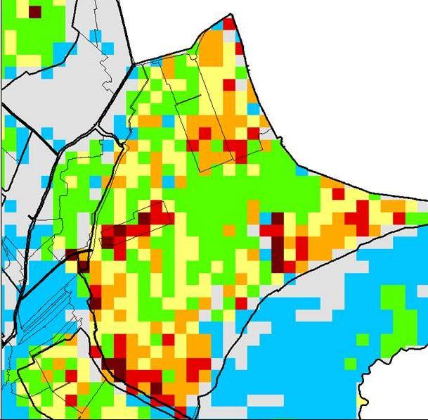 eigenaren en gebruikers van de percelen in de drie peilvakken hebben echter aangegeven dat naar hun mening de optimale drooglegging een drooglegging van 1,30 meter of groter is.