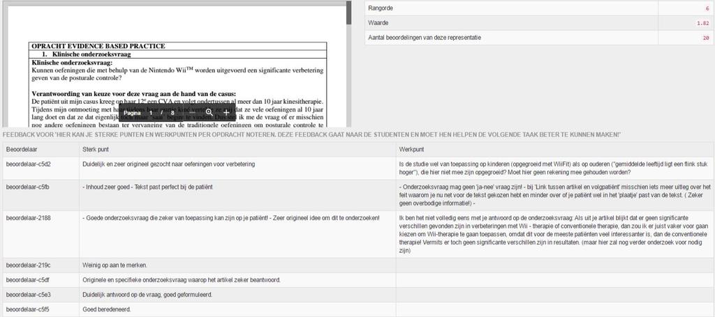 Formatieve beoordeling & peer