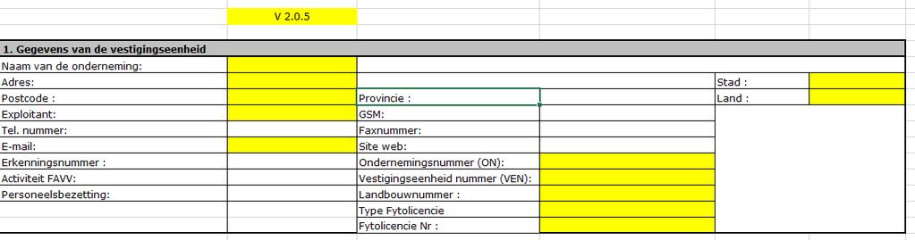 1. Inleiding Dit document geeft toelichting over de gebruikswijze van de elektronische checklist voor de Vegaplan Standaard. Deze checklist is gelinkt aan: 1.