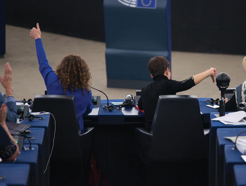 HOE WERKT HET EUROPEES PARLEMENT? Het werk van het Europees Parlement vormt een prachtig voorbeeld van het motto van de Unie: In verscheidenheid verenigd.