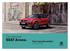 De nieuwe SEAT Arona. Prijs-/specificatielijst 14 maart 2018