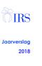 JAARVERSLAG IRS Jaarverslag Stichting IRS Postbus AA Dinteloord Telefoon: Internet: