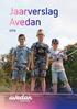 Jaarverslag Avedan. Jaarverslag 2018 Avedan