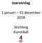 Jaarverslag. 1 januari 31 december Stichting Kunst4all