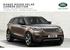 RANGE ROVER VELAR CARBON EDITION PRIJS- EN SPECIFICATIELIJST 18 APRIL 2019 MODELJAAR 2020