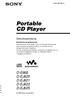 Portable CD Player D-E666 D-EJ620 D-EJ621 D-EJ623 D-EJ625. Gebruiksaanwijzing (1)