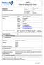 MSDS MATERIAL SAFETY DATA SHEET