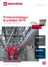 Productcatalogus & prijslijst 2019