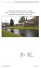 Projectplan ophoging kade en aanleg natuurvriendelijke oever Park Rembrandtlaan gemeente Leidschendam-Voorburg