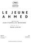 LE JEUNE JEAN-PIERRE & LUC DARDENNE RELEASE : 22 MEI 2019 EEN FILM VAN. 84 min DCP PERS Heidi Vermander T