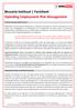 Beccaria Instituut Factsheet Opleiding Employment Risk Management