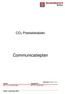 CO2 Prestatieladder. Communicatieplan. Aspect(en): 3.B.2, 3.C.2