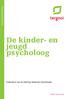 De kinder- en jeugd psycholoog