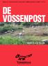Uitgave van wijkcommissie De Vossenstreek editie De Vossenpost. schaapjes op de dijk in de wijk
