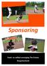 Sponsoring Honk- en softbal vereniging The Orioles Bergschenhoek