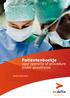 Patiëntenboekje. voor operatie of procedure onder anesthesie PATIENTENKLEVER