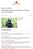 Authentieke bevolking, gorilla s en vulkanen van de Kivustreek