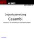 Casambi Aansturen van verlichting via smartphone/tablet