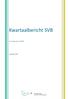 Kwartaalbericht SVB. 2e kwartaal 2018
