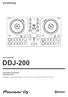 DDJ-200. Handleiding. DJ Controller. pioneerdj.com/support/ rekordbox.com
