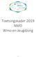 Toetsingskader 2019 NMD Wmo en Jeugdzorg